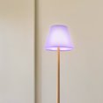 thumbnail image 3 of Purple Cloth Lamp Shade for Desk Lamp Modern Household Light Shade with Iron Base 7.9 Inches, 3 of 8
