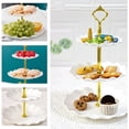 thumbnail image 4 of Christmas Decorations for Living Room Multi-Layer Candy Plate Wedding Ktv Living Room Creative Fruit Plate Dry Fruit Plate Refreshment Plate Three-Layer Fruit Plate, 4 of 6