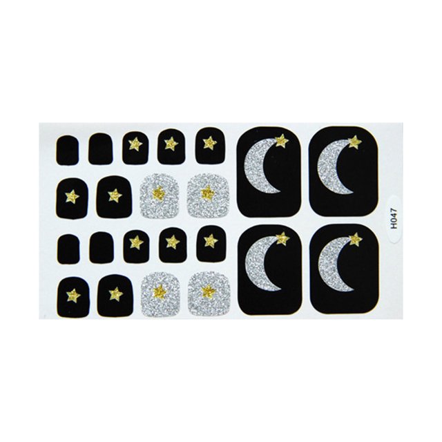 RYRDWP Foot Stickers Stickers Waterproof Foot Nail For Female DIY Nail Decoration