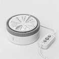 thumbnail image 4 of EGNMCR Portable Washing Machine,USB Powered 3 Timing Modes Mini Turbo Washing Machine And Dishwasher, Suitable For Travel,Business Trip,Home,Fruit Cleaning And Dish Wa a washer, 4 of 9