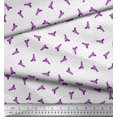 thumbnail image 2 of Soimoi Poly Georgette Fabric Dot & Weapon Print Fabric by Yard 52 Inch Wide, 2 of 3