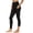 Black, variant on CFLVAEK Fleece Lined Leggings Women with Pockets Thermal Warm Winter Yoga Pants Comfy High Waisted Tights Tummy Control Cold Weather Workout Legging Black S
