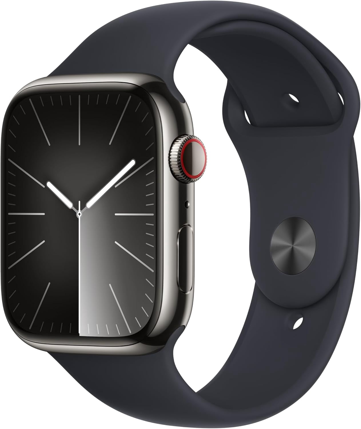 Refurbished Apple Watch Series 9 Stainless Steel 41mm A2982 (GPS + Cellular) Graphite (Grade A)