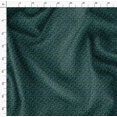 thumbnail image 4 of Soimoi Blue Modal Satin FabricLeaves Print Fabric by the Yard 42 Inch Wide, 4 of 5