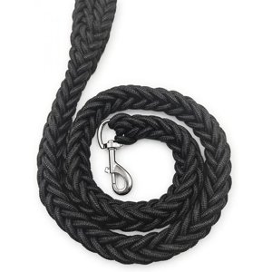 leash, dog leash, large dog leash, large dog leash, large dog leash, heavy duty leash, black dog leash, long leash, pet leash (3.9ft)