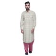 thumbnail image 2 of Atasi Printed Rayon Pathani Kurta With Solid Salwar For Mens Party Wear, 2 of 5