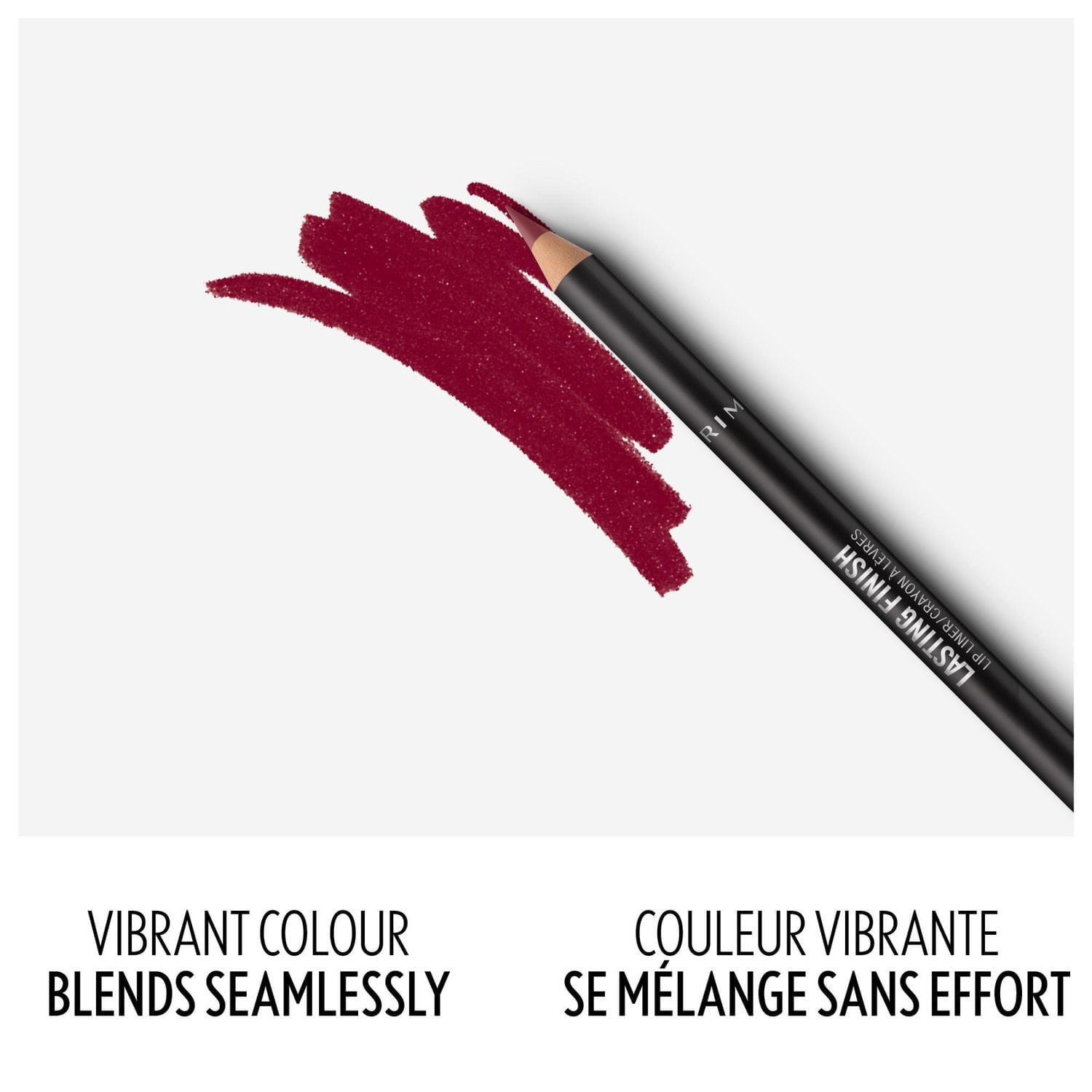 Rimmel Crayon à lèvres Lasting Finish, longue tenue, texture douce et crémeuse, empêche la couleur de filer, 100% sans cruauté