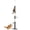 Grey, variant on PawHut 88.5"-100.5" Floor to Ceiling Cat Tree with Scratching Posts, Grey