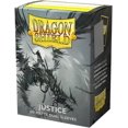 thumbnail image 1 of Dragon Shield Manchons Mats Doubles 100 Unités, Format Standard, Justice, 1 of 3