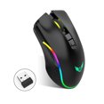thumbnail image 4 of axGear Souris Sans Fil RGB Gaming Mouse 2.4G avec Port de Charge USB-C, 4 of 7