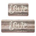 thumbnail image 1 of Giyblacko Carpet Door Mats Kitchen Carpet (2 Pieces) S Kitchen Carpet Washable Cushion Comfortable Kitchen Carpet Set, 1 of 1