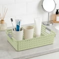 thumbnail image 4 of Cagogo Plastic Storage Baskets Organizer Bins, Multi-Purpose Bathroom Shower Caddy LaundryToyBasket, Waterproof Easy Clean Rectangular Basket for Kitchen Bedroom Countertop Decor, 4 of 6