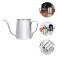 thumbnail image 2 of MasteelfCA 1pc Stainless Steel Hand Punch Coffee Pots Long Mouth Coffee Kettle Teapot, 2 of 8