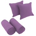 thumbnail image 1 of Blazing Needles Throw Pillows (Set of 4)-Grape, 1 of 1