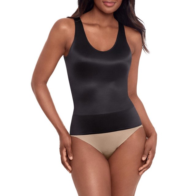 Miraclesuit Back Wrap Shaping Tank - 2433 (Black, S)