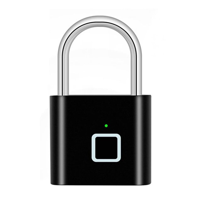 Tuya Smart Fingerprint Padlock Electronic Door Lock APP Remote Unlock Waterproof Security Protection