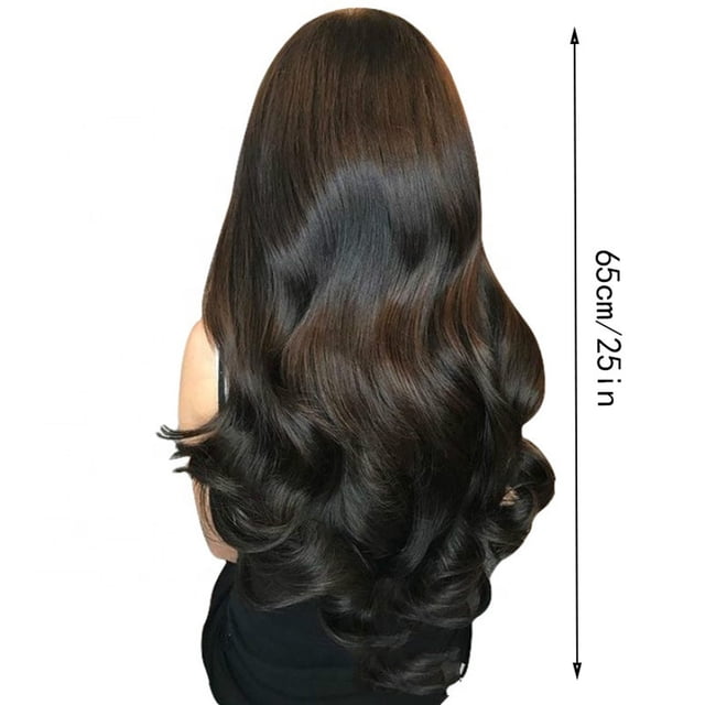 DPTALR Perruques Cheveux Perruques Pré-Épilées Cheveux Perruques Sans Colle Cheveux Humains pour Femmes Noires Perruque Brésilienne