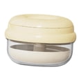 thumbnail image 4 of FashionCha Boîte de Bain pour Dentiers Voiture Étanche aux Fuites avec Panier-Filtre Étui de Retenue Beige, 4 of 8