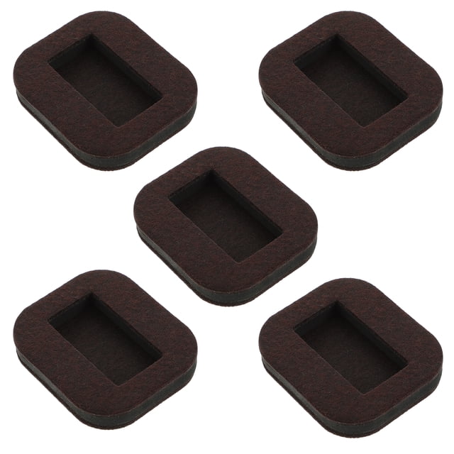 MasteelfCA 5 Pcs Butées de Lit Tampons en Feutre pour Meubles Butées de Roue pour Meubles Gobelets à Roulettes