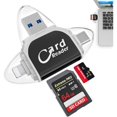 thumbnail image 1 of LECOO Lecteur de Carte SD TF 4 en 1 - 5Gbps - Noir - Compatible avec iOS, Android, Windows, 1 of 4