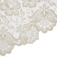 thumbnail image 3 of Loft Living Louis Transparent Passe-tringle Swag Valance 72 x 32 in Ivoire, 3 of 6