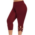 thumbnail image 2 of DPTALR Women's Comfortable Cropped Leisure Time Pants Sweatpants Yoga Pants, 2 of 9