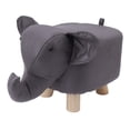 thumbnail image 2 of Repose-pieds Animaux Mignons, Pouf Repose-Pieds Ottoman Repose-Pieds Tabouret en Forme d'Éléphant Tabouret Antidérapant pour Salon, Entrée, 2 of 8