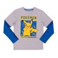 thumbnail image 1 of Pokemon T-Shirt à manche longue pour garçons, 1 of 1