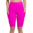 thumbnail image 1 of Women's Running Biker Shorts with Side Pockets High Waisted, 1 of 6