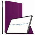 thumbnail image 1 of Étui pour Samsung Galaxy Tab A 8.4 2020 SM-T307 Étui à Rabat Folio avec Support - Violet, 1 of 5