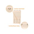 thumbnail image 4 of INSPIRE CHIC Extensions de Soutien-Gorge Élastiques pour Femmes 3 Rangées 2 Pcs Couleur Peau-1, 4 of 6