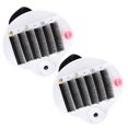thumbnail image 2 of 2 Pieces Eyelash Extension Hand Plate Lash Eyelash Holder Glue Tools Pallet Lash Extension Tray with Adjustable Wrist Strap for Individual Lashes Extension, 2 of 9