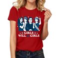 thumbnail image 1 of Womens Long Sleeve Tops Polyester Shirts for Women Long Sleeve Loose Work Tops Women Tees Women Plain Short Sleeve Shirts for Women Lightweight T Shirts Women Tunics for Women Summer Shirts for, 1 of 4