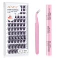 thumbnail image 1 of DIY Lash Extension Kit, Lash Cluster 72 Pcs with 72h Strong Hold Lash Bond and Seal + Cluster Eyelashes Applicator Tool Eyelash Extensions Kit for Self Applicator at Home, 1 of 10