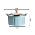 thumbnail image 2 of Dvkptbk Kitchen Gadgets Pot, Micro Pressure Pot, Non-Stick Surface, Soup Pot, Induction Cooking, General Purpose, Double Ear, High Value, Micro Pressure Pot, Large Capacity Cookin, 2 of 2