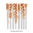 thumbnail image 3 of Shower Curtain Hooks Shower Curtain Pumpkin Maple Bathroom Waterproof Puncture-Resistant Curtain Partition Door Curtain Shower Curtain Shower Curtains for Bathroom, 3 of 6