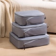 thumbnail image 2 of Clearance,Duffle Bag,Travel Bag,Travel Clothes Compression Storage Bag Three Piece Portable Multifunctional Luggage Bag, 2 of 5