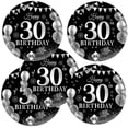 thumbnail image 4 of PEONAVET Disposable Tableware 30th Birthday Party Theme Tableware Set Disposable Decorative Tableware Paper Set, 4 of 9