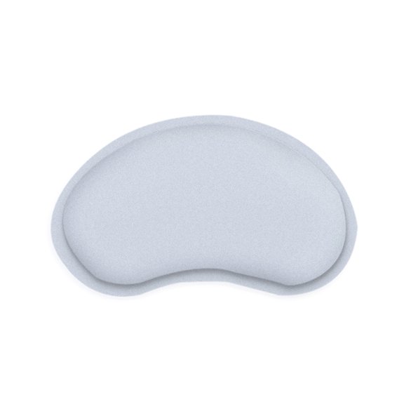 Riwcyla Repose-Poignet Ergonomique en Mousse Mémoire Souple, Coussinet de Poignet Portable Antidérapant, Soutien de Poignet Gris, Parfait pour un Usage Quotidien, les Activités de Plein Air, les Voyages et les occasions Décontractées