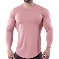 thumbnail image 1 of CEHVOM T-shirt D\'entraînement Physique à Col Rond pour Hommes, 1 of 3