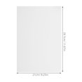 thumbnail image 2 of Phenofice 10 Sheets Shiny Reflective Surface Foil Sheets For Crafts A4 Size Cardstock Paper Silver Color, 2 of 8