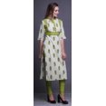 thumbnail image 3 of Bimba Kurta Imprimée Tunique Droite Hauts Femmes Tenue d'Été Kurti pour Dames, 3 of 5