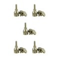 thumbnail image 1 of ZLight Saxophone Neck Tightening Screws Steel Woodwind Fixing Replacement Parts Accessory Players Musicians 4mm 5Set, 1 of 6