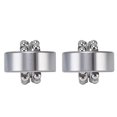 thumbnail image 3 of 2Pcs Double Row Ball Bearing Excellent Manufacture High Speed Operation Mute Effect Mechanical Parts2204, 3 of 14