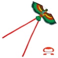 thumbnail image 1 of EIMELI Flying 3D Cartoon Parrot Kite Children Outdoor Kids Toy Fun Activity Game Gift, 1 of 7