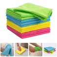 thumbnail image 1 of unbranded 12Pcs Car Wash Towel Reusable Dish Cloths Yellow Color For Kitchen And Bathroom Cleaning, 1 of 6
