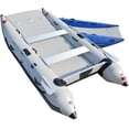 thumbnail image 2 of BRIS Catamaran Gonflable 11 Pieds Bateau Gonflable Dinghy Gonflable Mini Bateau Chat Gris, 2 of 2
