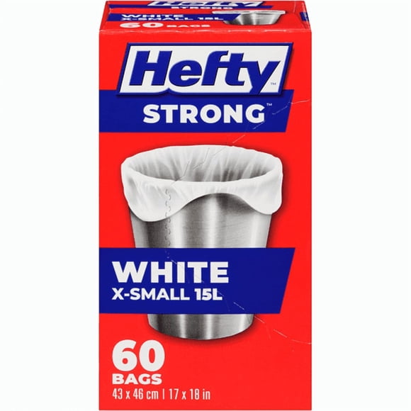 Sacs Blancs Très Petits 15 L