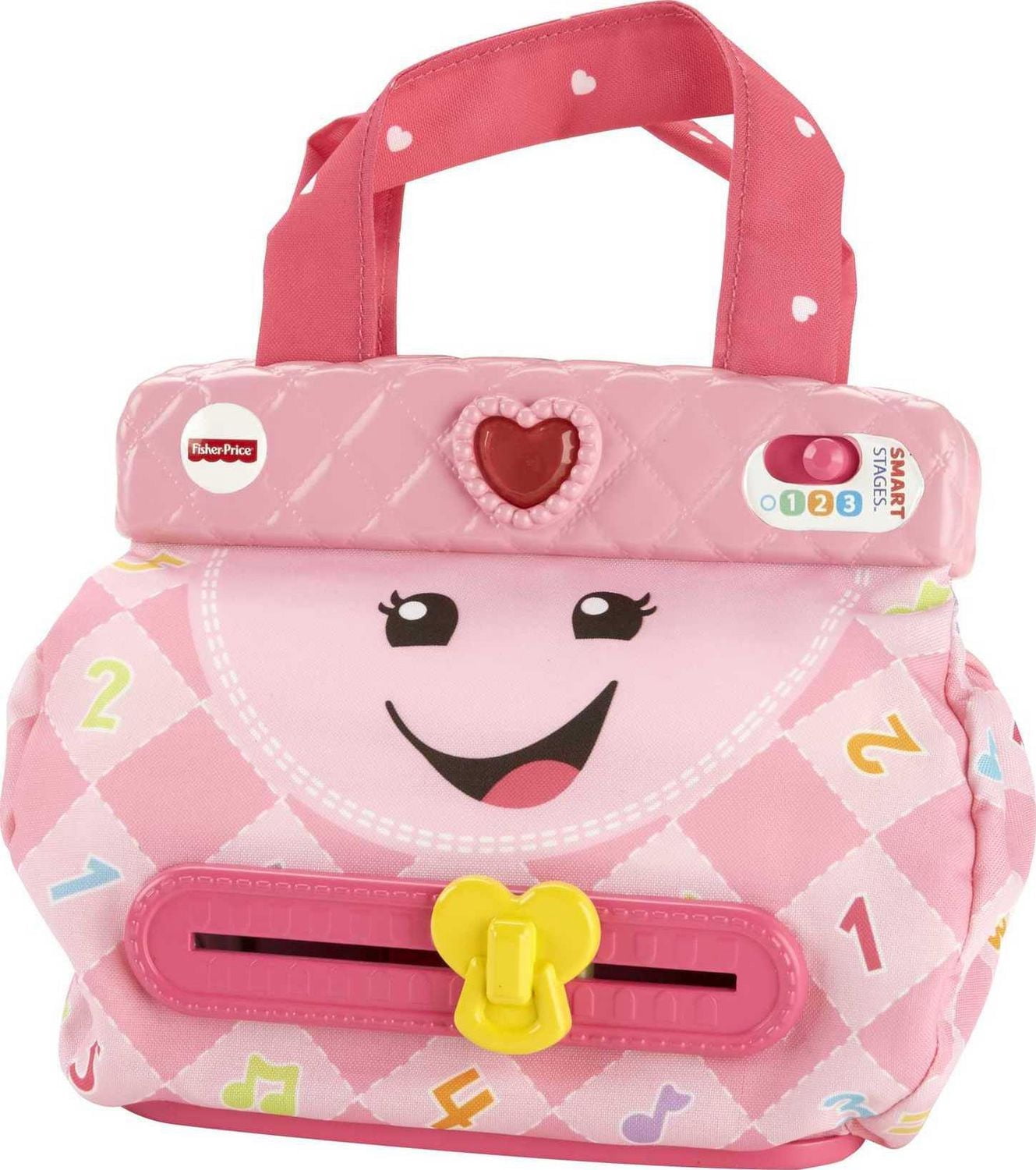 Fisher-Price Rires et Éveil Mon sac à main intelligent - Version Anglaise