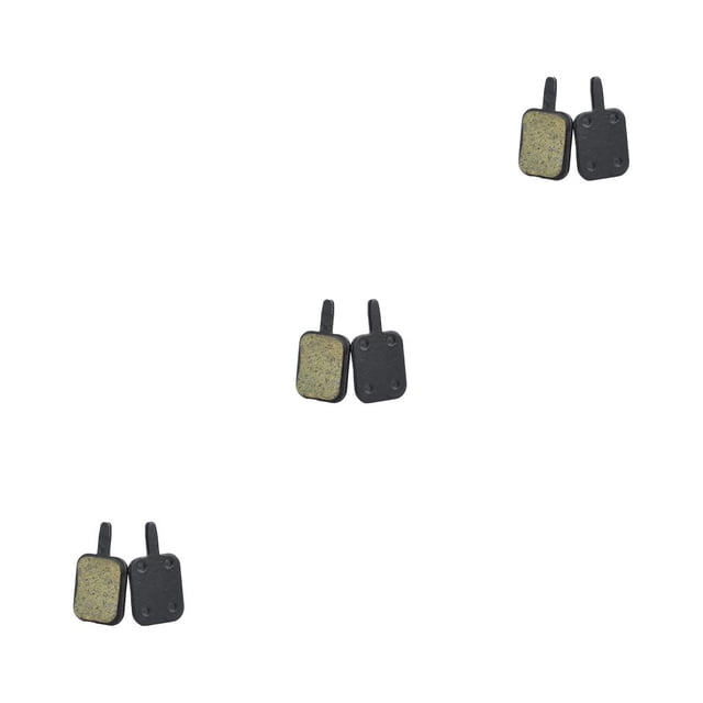 ZLight Bike Brake Pads Disc Parts Bicycles Accessory Bike Component Semi-Metallic Cycling Braking Pad for Repair Maintenance Type 30 3Set